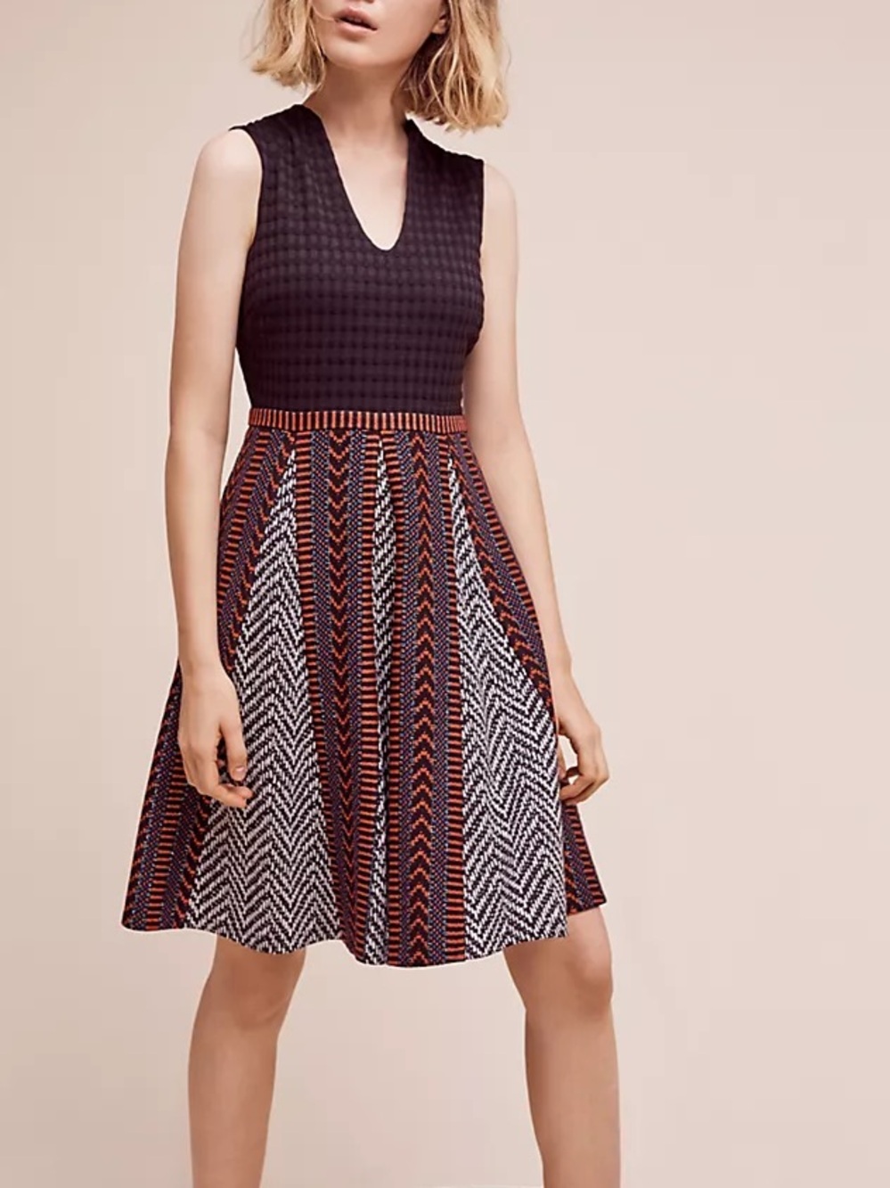 Anthropologie Maeve Carolina Fit & Flare Dress